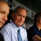 Photo of former Braves GM John Coppolella (left) and former President of Baseball Operations John Hart (center): Gene J. Puskar/AP